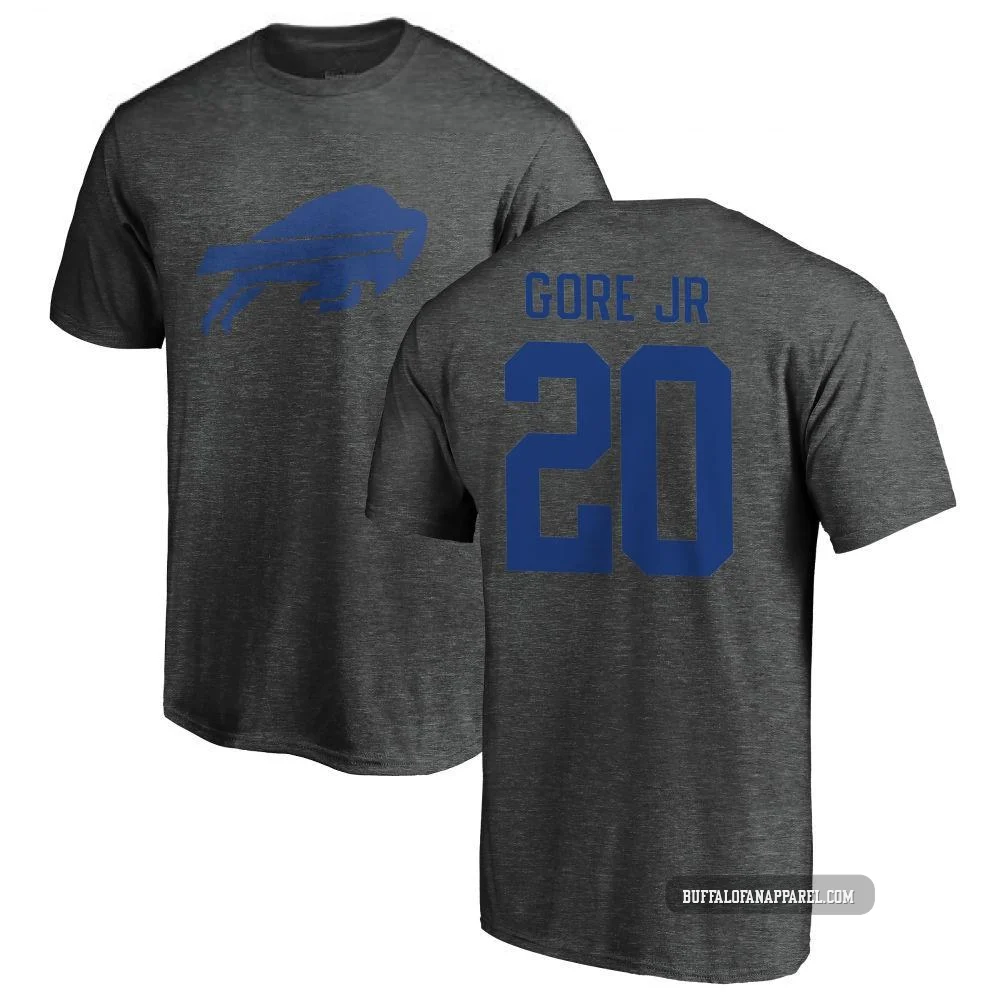 Frank Gore Jr. Buffalo Bills ＃20 Youth Pro Line by One Color T-Shirt - Ash